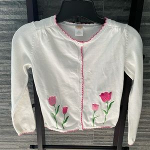 Gymboree Embroidered Cardigan / Sweater Size 7/8